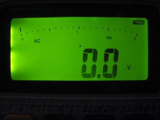 Подсветка экрана цифрового мультиметра APPA 107N.
